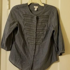 Chico denim blouse
